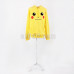 New! Cute Yellow Pikachu Hoodie Jacket 